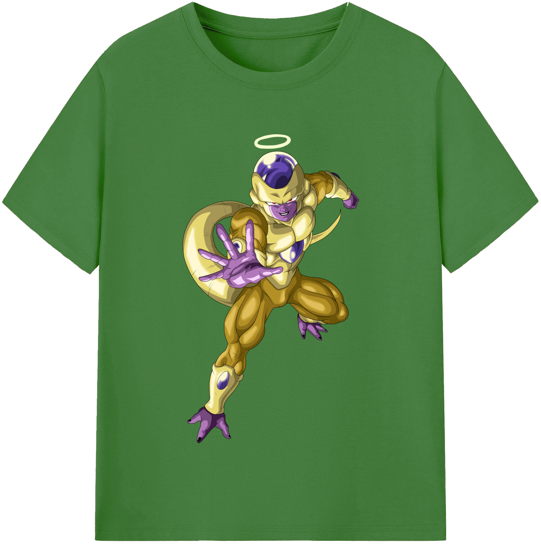 （画像用） ドラゴンボール フリーザ DRAGON BALL Frieza レディースカジュアルプリントTシャツ（綿100％）